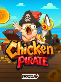 Chicken Pirate crash game at KUYAKINGPH COM